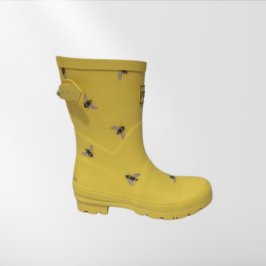 RAJN Women Yellow Bee Rubber Boots